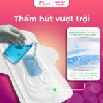 Băng vệ sinh dạng quần siêu mỏng cánh Merria Relax, kháng khuẩn, khử mùi, siêu thấm hút – gói 5 miếng, size M~L